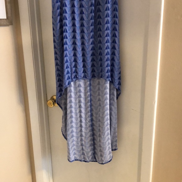 💙 Merona size small high low dress - Picture 2 of 4